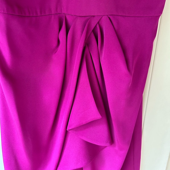 Diane Von Furstenberg Fushia Dress - Size 4 - Picture 2 of 6